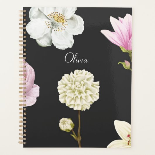 Prachtige bloemplanner planner (Voorkant)