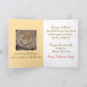 Prachtige Bloom Rozen, Kaart van Valentijns (Binnen)