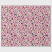 Prachtige Blozen Rozen Gift Wrap Cadeaupapier (Vlak)