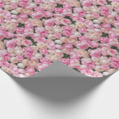 Prachtige Blozen Rozen Gift Wrap Cadeaupapier (Hoek)