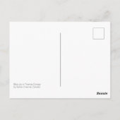 Prachtige Blue Jay in Maple Quebec Canada Briefkaart (Achterkant)