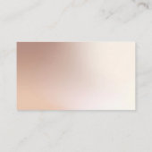 Prachtige Blush Beige Olie Roze Bruiloft Uitnodigi Informatiekaartje (Achterkant)