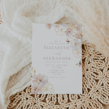 Prachtige Blush & Gold betoverde bruiloft