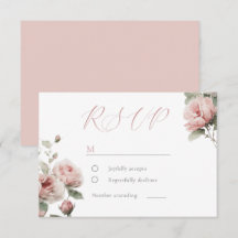 Prachtige Blush Roze Waterverf Bloemenbruiloft