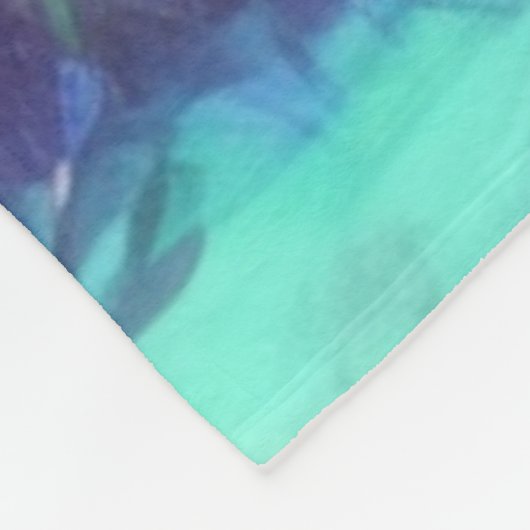 Prachtige boeket van rozen fleece deken (Hoek)