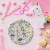 Prachtige Bord voor afdrukken in wilde bloemen (Feest)