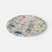 Prachtige Bord voor afdrukken in wilde bloemen (Gekanteld)