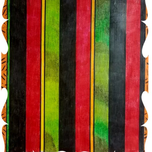 Prachtige Borden voor Square Paper Afrika Papieren Bordje