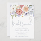 Prachtige Botanische Bloemen Vrijgezellenfeest Bru Kaart (Voorkant)