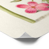 Prachtige  Botanische illustratie Poster (Hoek)
