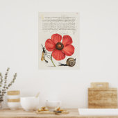 Prachtige Botanische illustratie Poster (Keuken)