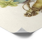 Prachtige  Botanische illustratie Poster (Hoek)