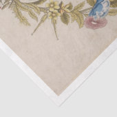 Prachtige botanische kreet met script tissuepapier (Detail)