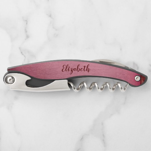 Prachtige Bourgogne Kurkentrekker (Voorkant)