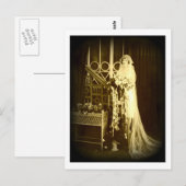 Prachtige  bride briefkaart (Voorkant / Achterkant)