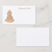 Prachtige bride visitekaartje (Voorkant / Achterkant)