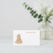 Prachtige bride visitekaartje (Staand voorkant)