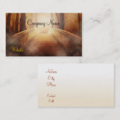 Prachtige Bridge-Visitekaartje Visitekaartje (Voorkant / Achterkant)