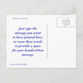 Prachtige Briefkaart op maat (Achterkant)