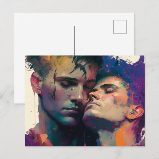 Prachtige Briefkaart van de Liefde van de Kay (Voorkant / Achterkant)