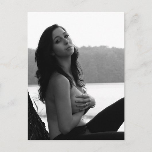 Prachtige briefkaart voor B&W-fotografie buitenshu (Voorkant)