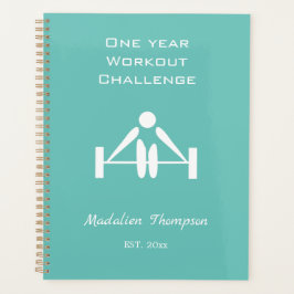 Prachtige, briljante trainingsuitdaging voor één j planner