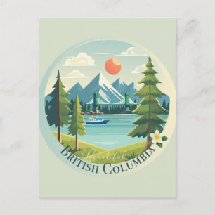 Prachtige British Columbia Briefkaart