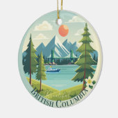 Prachtige British Columbia Keramisch Ornament (Links)