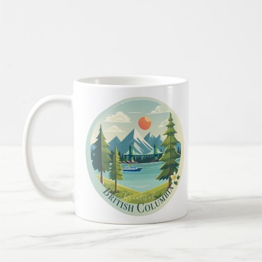 Prachtige British Columbia Koffiemok (Links)