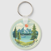 Prachtige British Columbia Sleutelhanger (Achterkant)