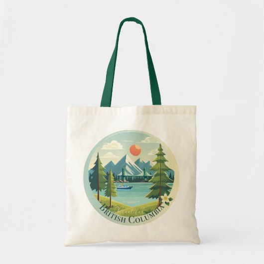 Prachtige British Columbia Tote Bag (Voorkant)