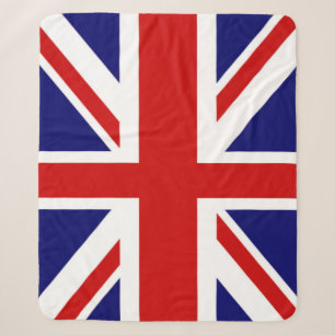 Prachtige Britse vlag de union jack Sherpa Deken