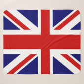 Prachtige Britse vlag de union jack Sherpa Deken (Voorkant (horizontaal))