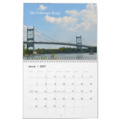 Prachtige bruggen van de NYC Wall Calendar Kalender (Mar 2027)