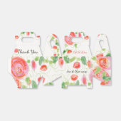 Prachtige bruiloft gast gunst box bedankdoosjes (Uitgevouwen)