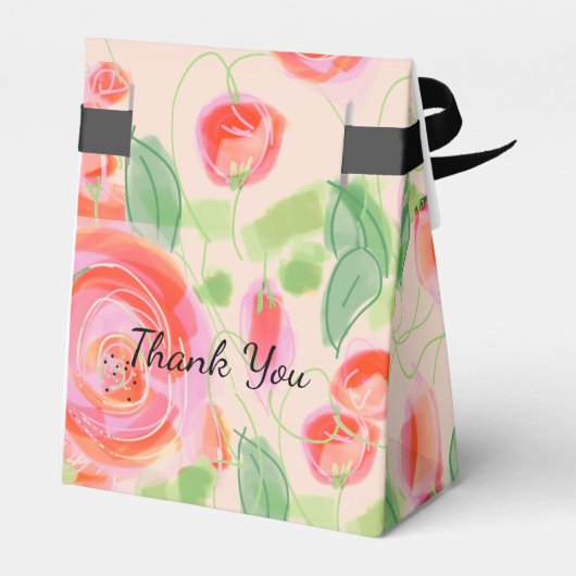 Prachtige bruiloft gast tent gunst doos bedankdoosjes (Achterkant)