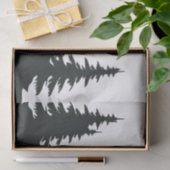 Prachtige Buck Tussen Pine Trees Tissuepapier (Geschenk)