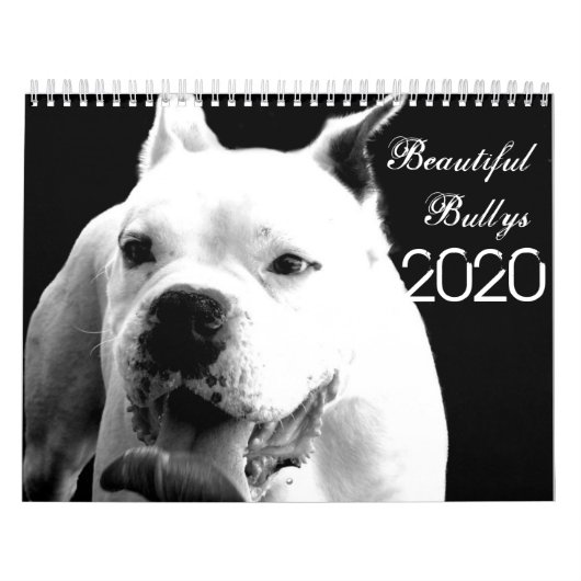 Prachtige Bullys 2020 Dog-agenda Kalender (Hoes)