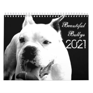 Prachtige Bullys 2021 Dog Calendar Kalender
