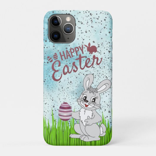 Prachtige Bunny, Happy Easter Case-Mate iPhone Case (Achterkant)