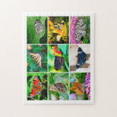 Prachtige Butterflies Collage, 8-jarige, 252 stuks Legpuzzel (Verticaal)