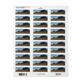 Prachtige Buttes Etiket (Full Sheet)