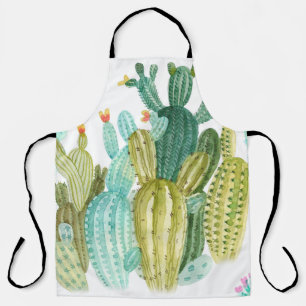 Prachtige  cactussen, succulenten, cactus bloomi schort