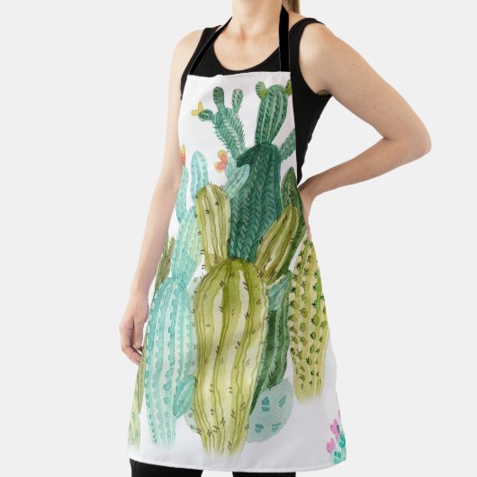 Prachtige cactussen, succulenten, cactus bloomi schort (Insitu)