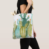 Prachtige cactussen, succulenten, cactus bloomi tote bag (Dichtbij)