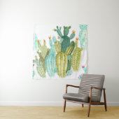 Prachtige  cactussen, succulenten, cactus bloomi wandkleed (In situ)