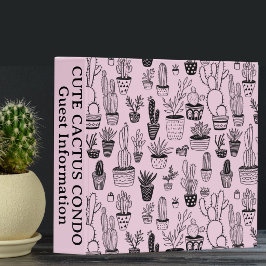 Prachtige Cactussen VakantieHuurder Gasten Info 1 1/2" Multomap