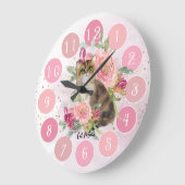 Prachtige cadeau voor een kattever grote klok (Hoek)