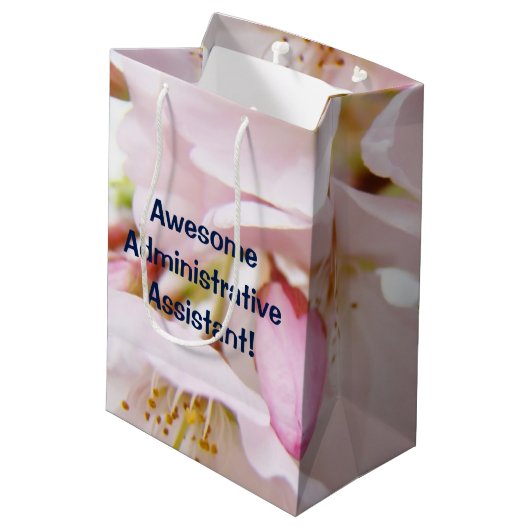 Prachtige cadeautas voor administratieve assistent (Achterkant Gekanteld)