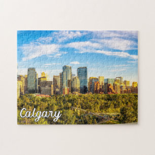 Prachtige Calgary, Alberta, Canada Legpuzzel